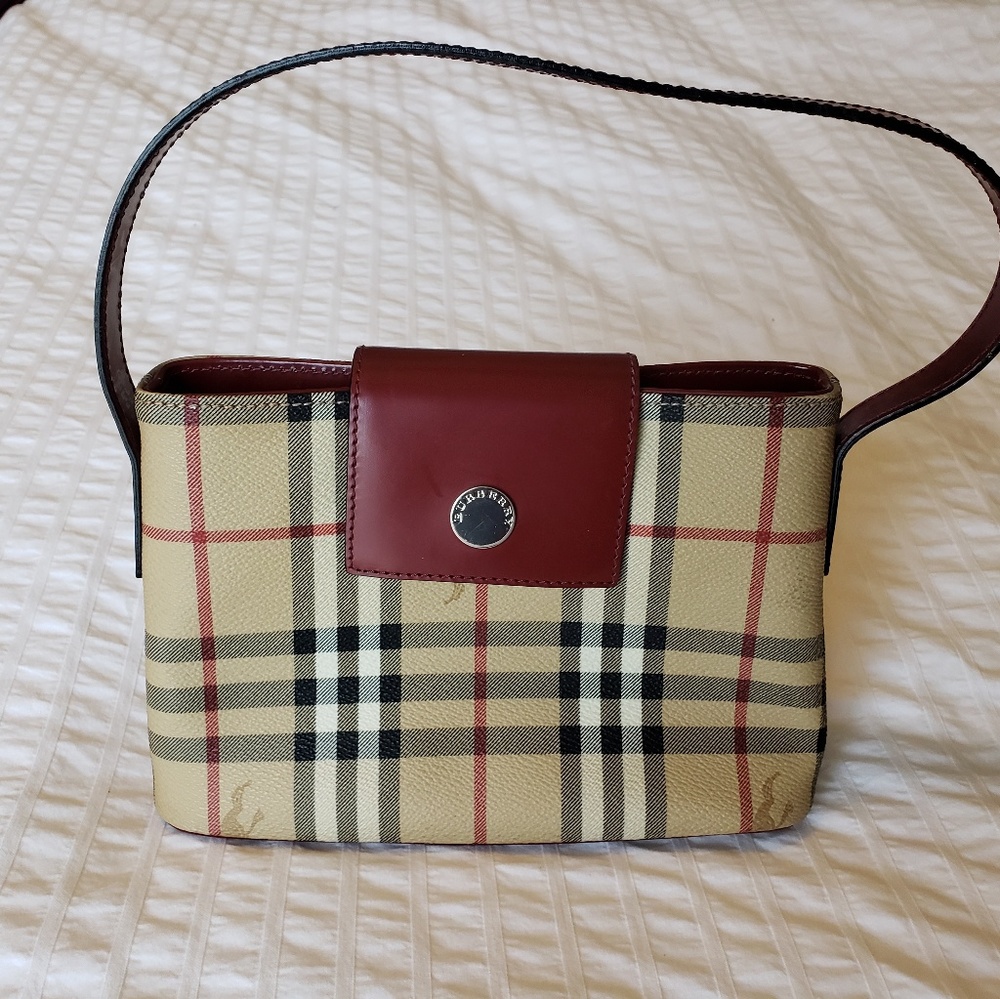Burberry vintage check mini bag